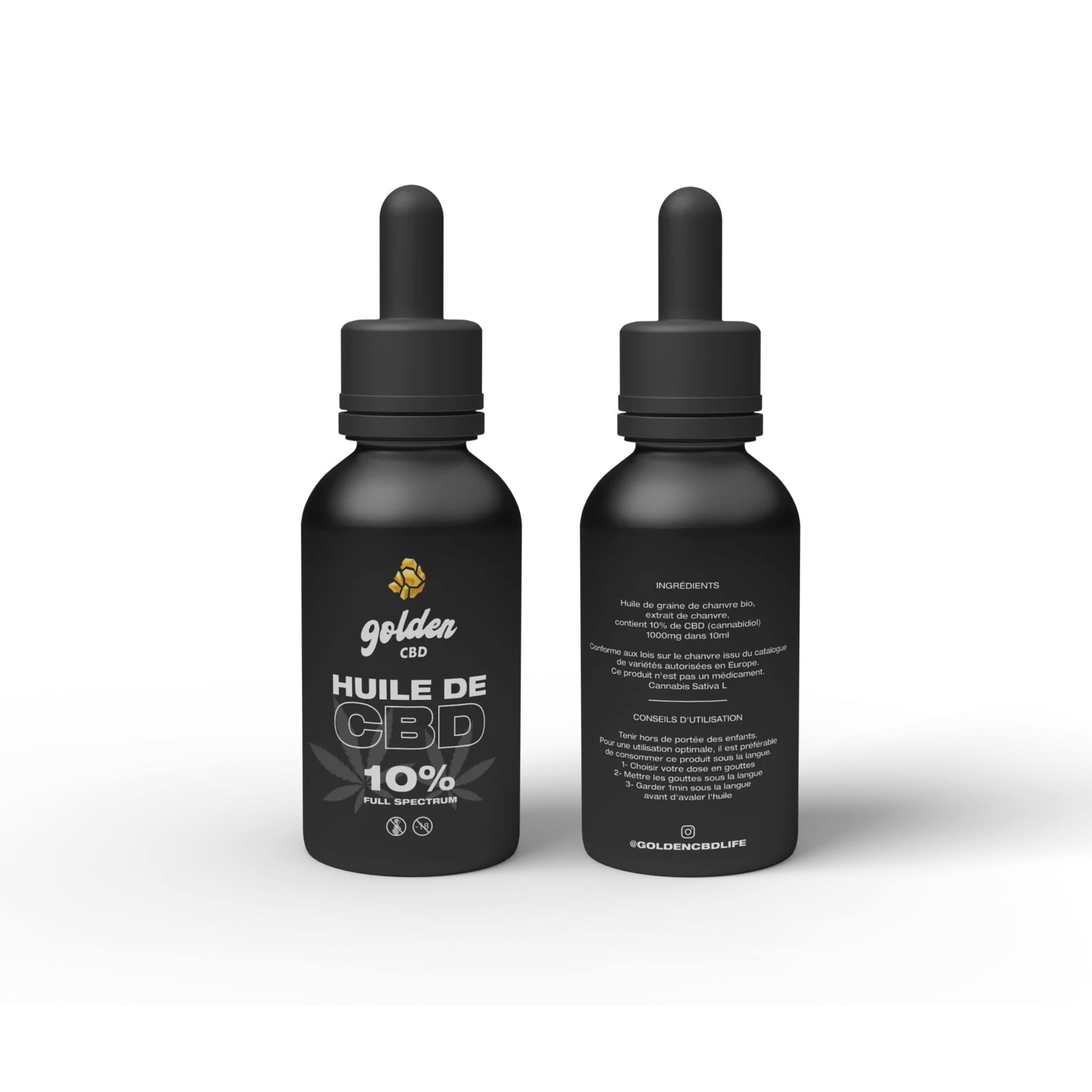 Huile CBD 10% - Full Spectrum