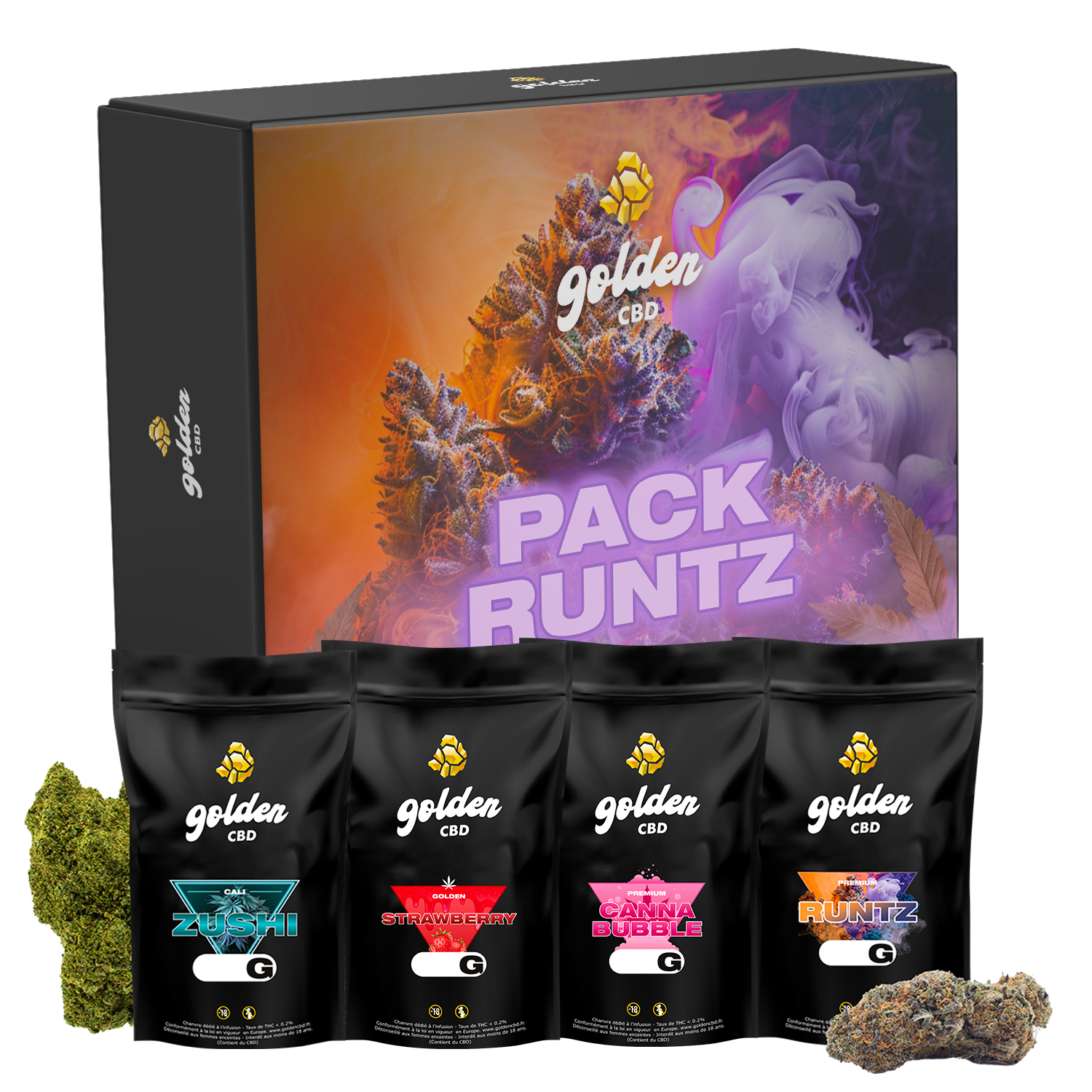 Pack Runtz - Golden-CBD