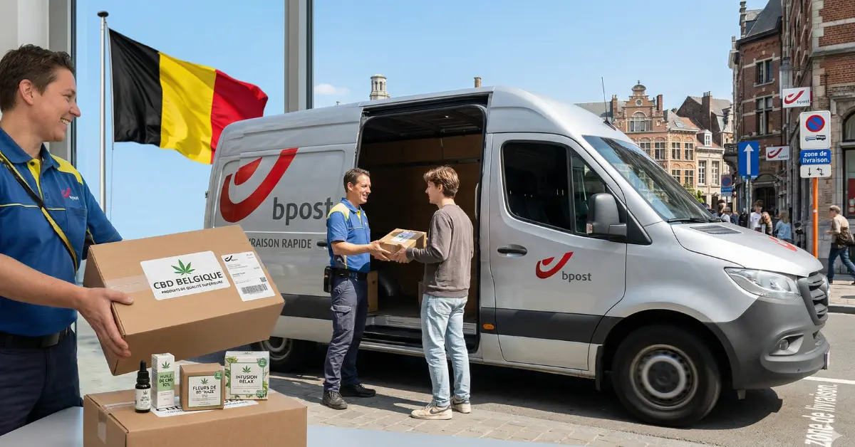 Livraison rapide de CBD en Belgique depuis la France